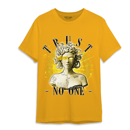 Vivid Sulfur 4s T Shirt Match Trust No One Medusa - NastyJamz
