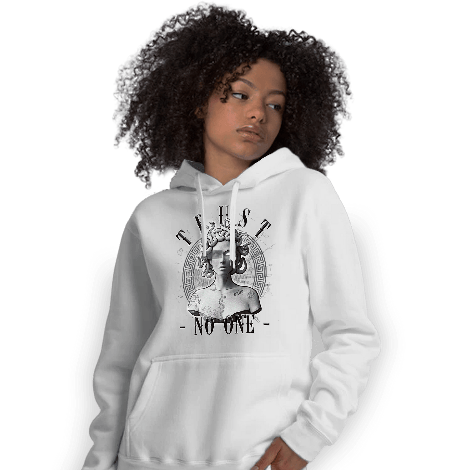 Air Max 90 Iron Grey Hoodie Match Trust No One Medusa - NastyJamz