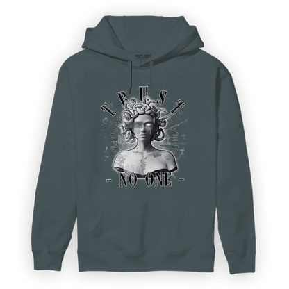 Air Max 90 Iron Grey Hoodie Match Trust No One Medusa - NastyJamz