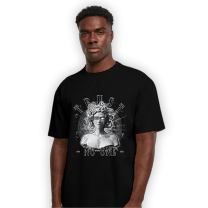 Air Max 90 Iron Grey T Shirt Match Trust No One Medusa - NastyJamz