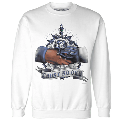 Low-Diffused-Blue-11s-Sweatshirt-Match-Trust-No-One-Old-School