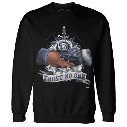 Low-Diffused-Blue-11s-Sweatshirt-Match-Trust-No-One-Old-School