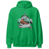 High OG Green Glow 1s Hoodie Match Trust No One Old School - NastyJamz
