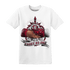 High White Team Red 1s T Shirt Match Trust No One Old School - NastyJamz