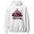 High White Team Red 1s Hoodie Match Trust No One Old School - NastyJamz