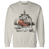 Latte 1s Sweatshirt Match Trust No One Old School - NastyJamz