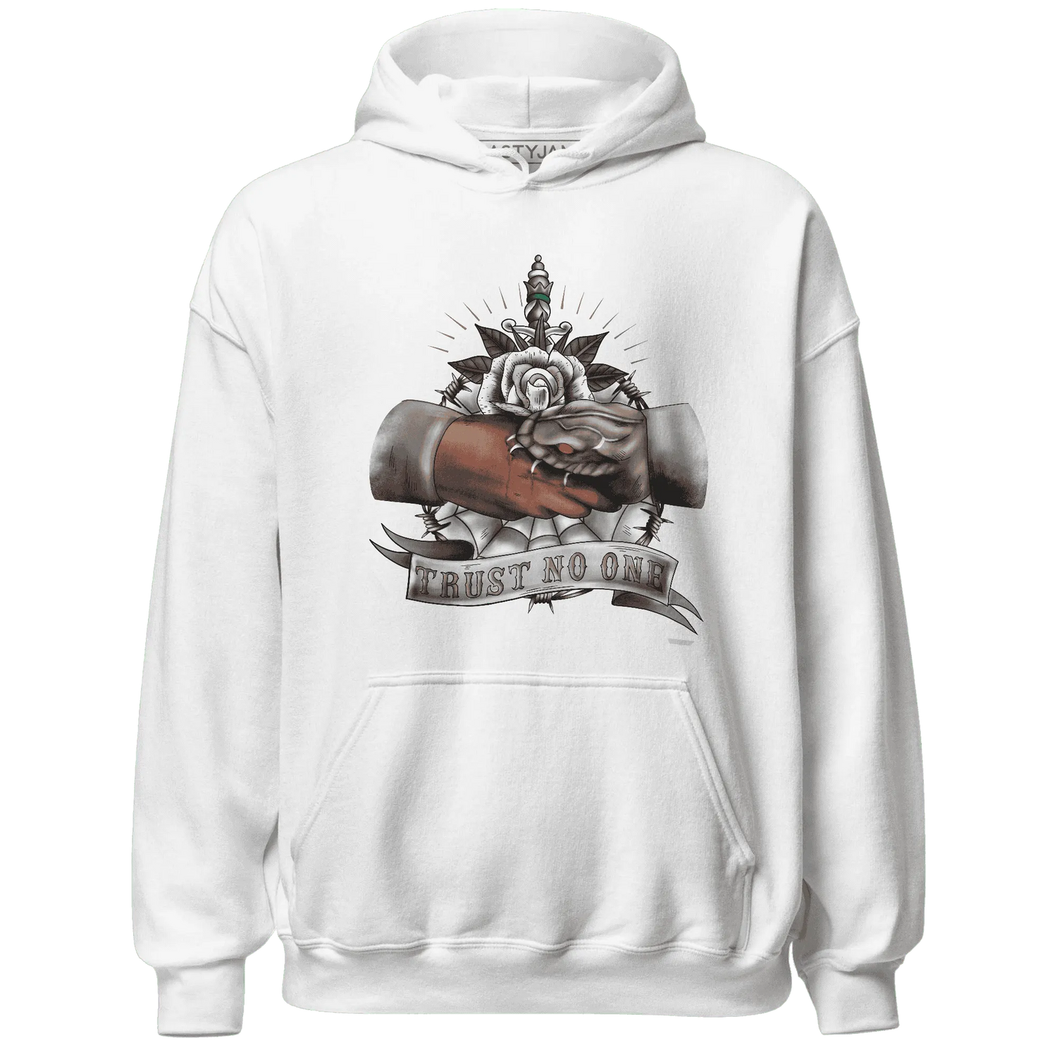 NastyJamz-Low-Mocha-1s-Hoodie-Match-Trust-No-One-Old-School