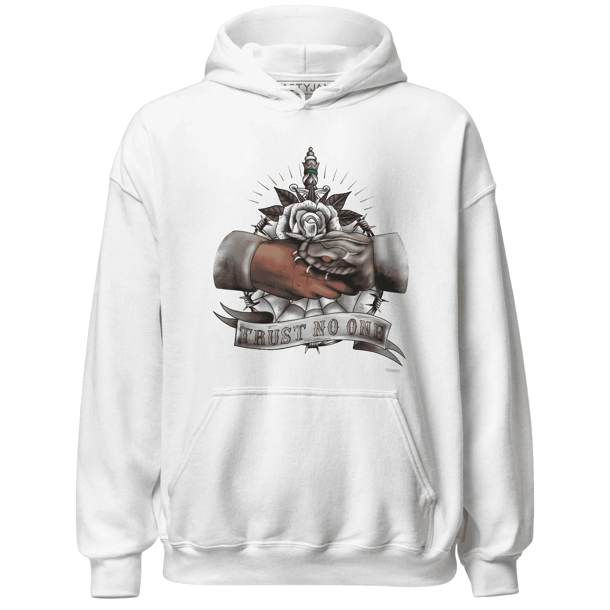 NastyJamz-Low-Mocha-1s-Hoodie-Match-Trust-No-One-Old-School