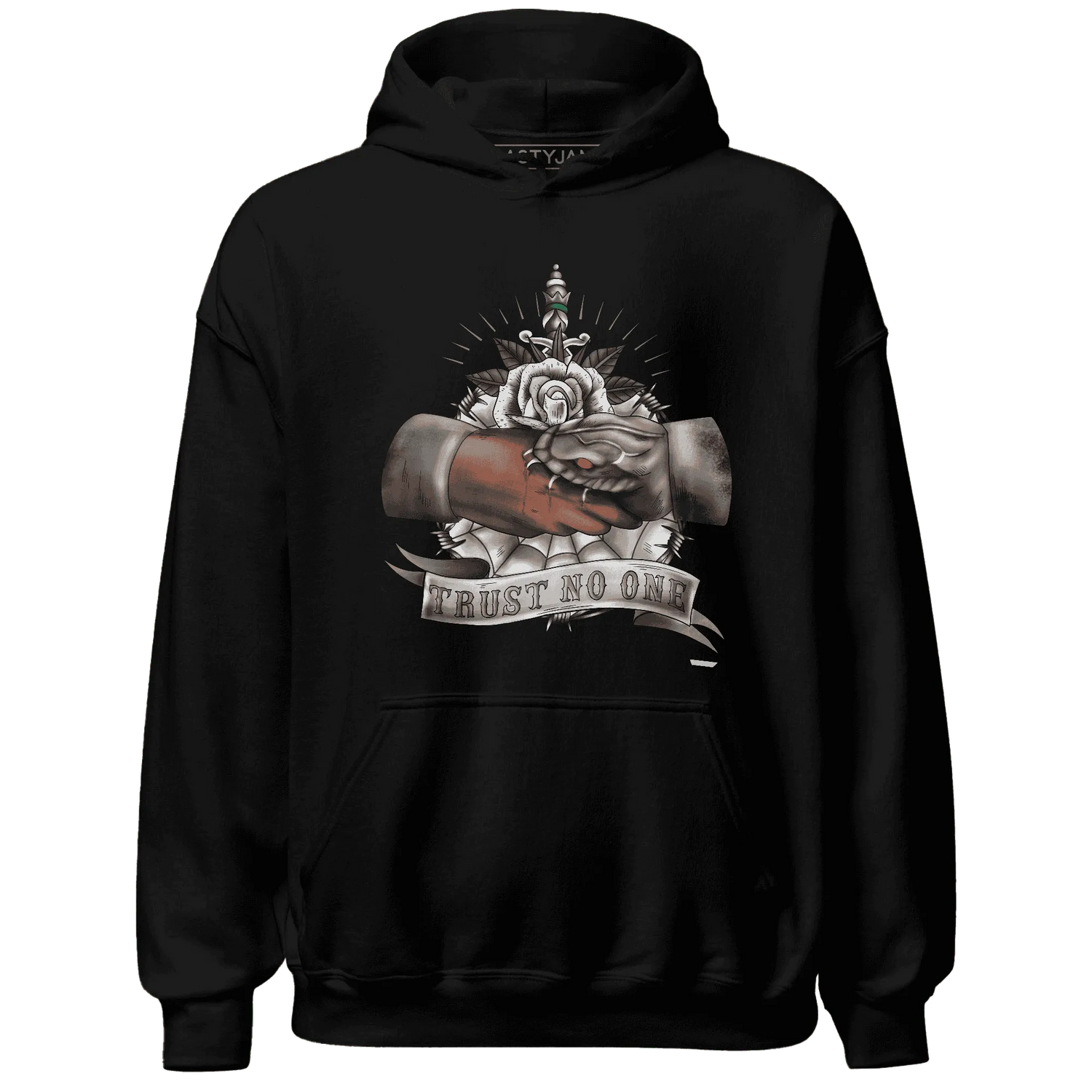 NastyJamz-Low-Mocha-1s-Hoodie-Match-Trust-No-One-Old-School