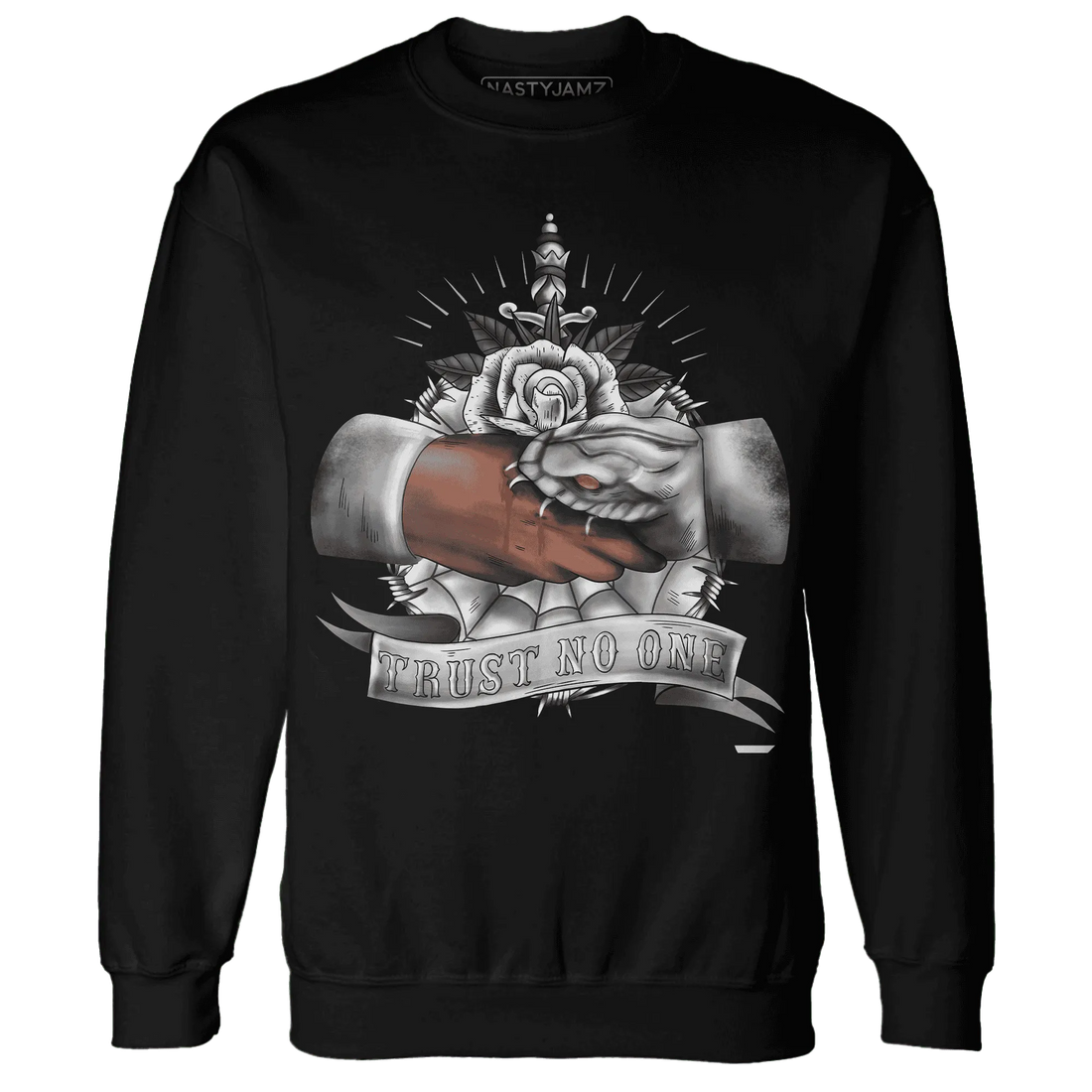 Wolf-Grey-1s-Sweatshirt-Match-Trust-No-One-Old-School