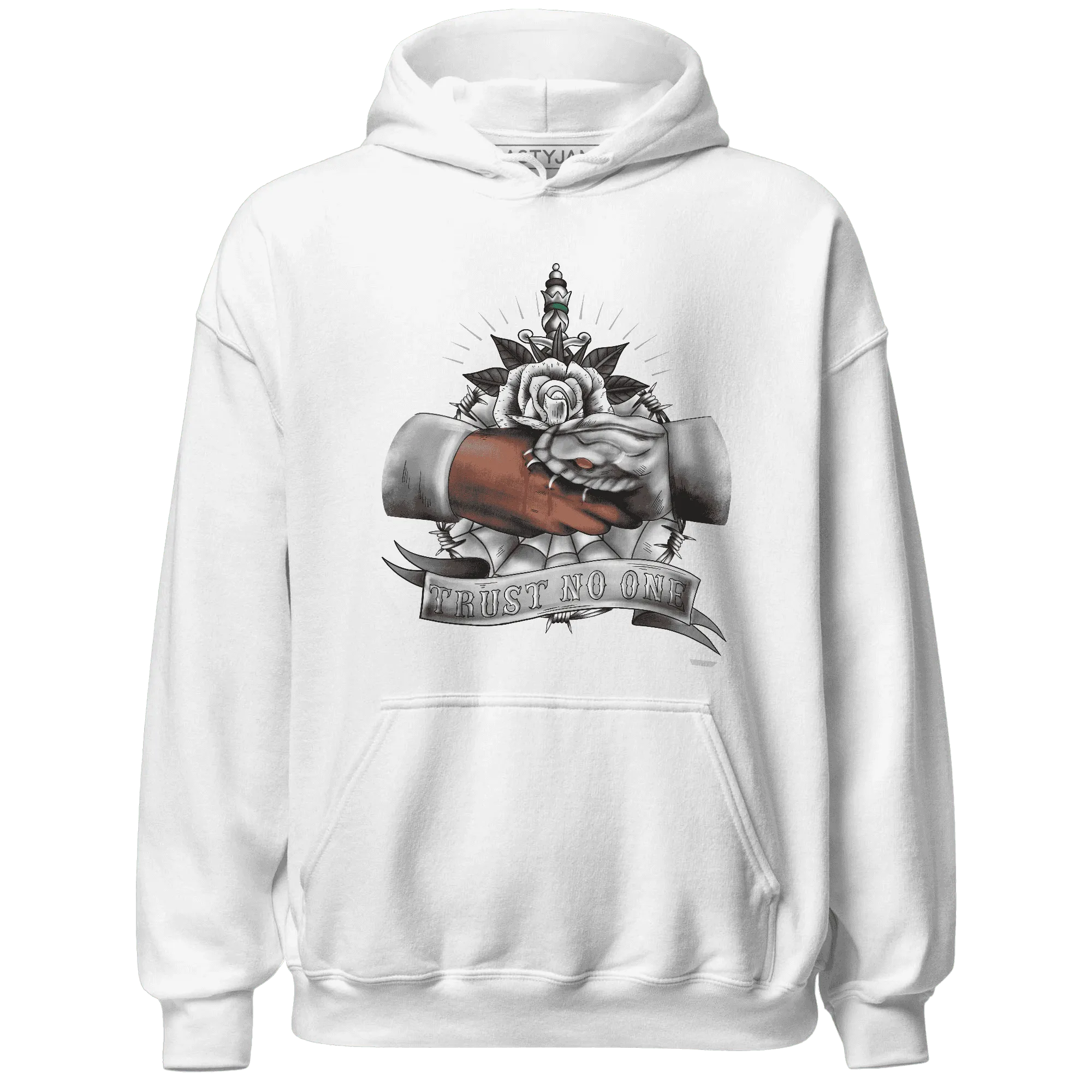 Wolf-Grey-1s-Hoodie-Match-Trust-No-One-Old-School