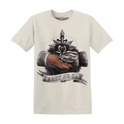 NastyJamz-Black-Violet-Ore-3s-T-Shirt-Match-Trust-No-One-Old-School