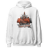 Georgia Peach 3s Hoodie Match Trust No One Old School - NastyJamz
