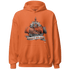 Georgia Peach 3s Hoodie Match Trust No One Old School - NastyJamz