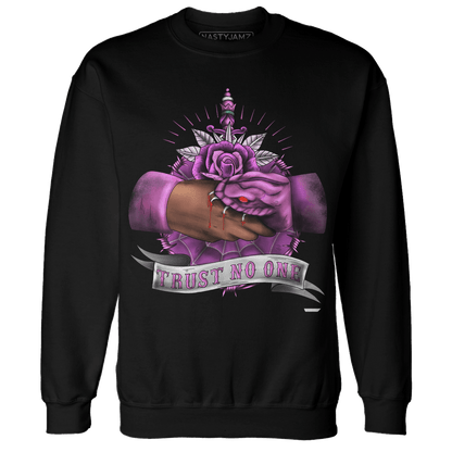 GS Hyper Violet 4s Sweatshirt Match Trust No One Old School - NastyJamz
