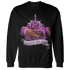 GS Hyper Violet 4s Sweatshirt Match Trust No One Old School - NastyJamz