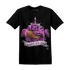 GS Hyper Violet 4s T Shirt Match Trust No One Old School - NastyJamz