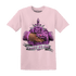GS Hyper Violet 4s T Shirt Match Trust No One Old School - NastyJamz