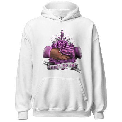GS Hyper Violet 4s Hoodie Match Trust No One Old School - NastyJamz
