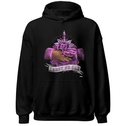 GS Hyper Violet 4s Hoodie Match Trust No One Old School - NastyJamz