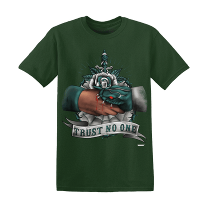 Oxidized Green 4s T Shirt Match Trust No One Old School - NastyJamz