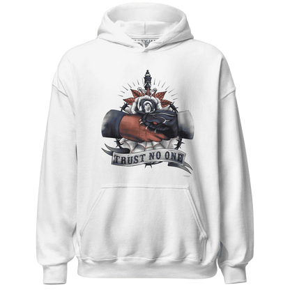 White-Navy-6s-Hoodie-Match-Trust-No-One-Old-School