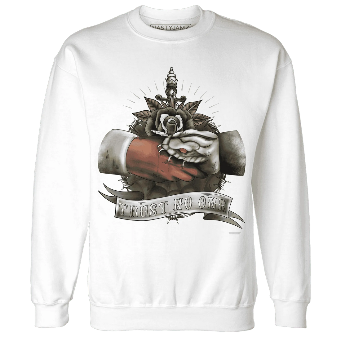 AM-1-Essential-Premium-NastyJamz-Sweatshirt-Match-Trust-No-One-Old-School