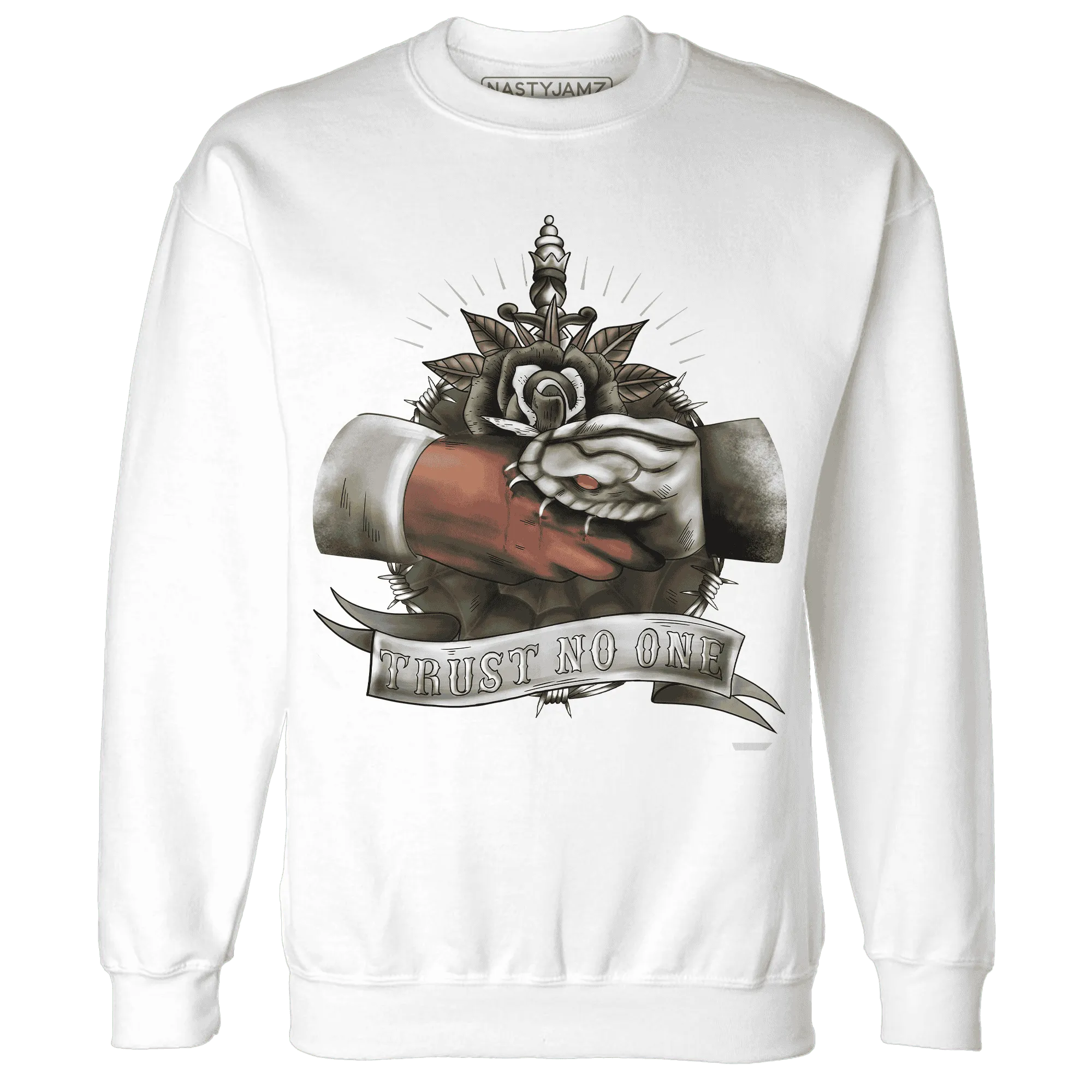 AM-1-Essential-Premium-NastyJamz-Sweatshirt-Match-Trust-No-One-Old-School