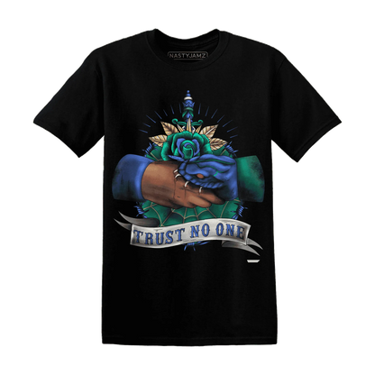 Dunk-Hyper-Royal-Malachite-NastyJamz-T-Shirt-Match-Trust-No-One-Old-School