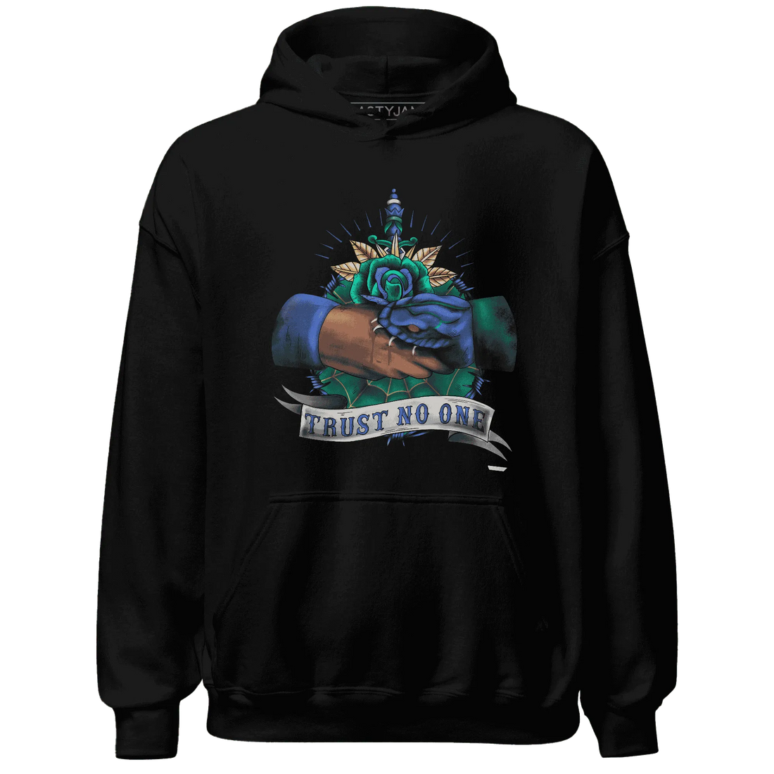 Dunk-Hyper-Royal-Malachite-NastyJamz-Hoodie-Match-Trust-No-One-Old-School