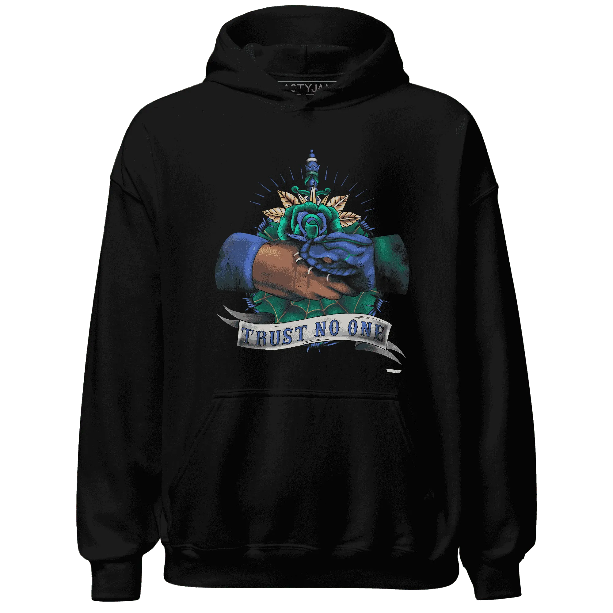 Dunk-Hyper-Royal-Malachite-NastyJamz-Hoodie-Match-Trust-No-One-Old-School