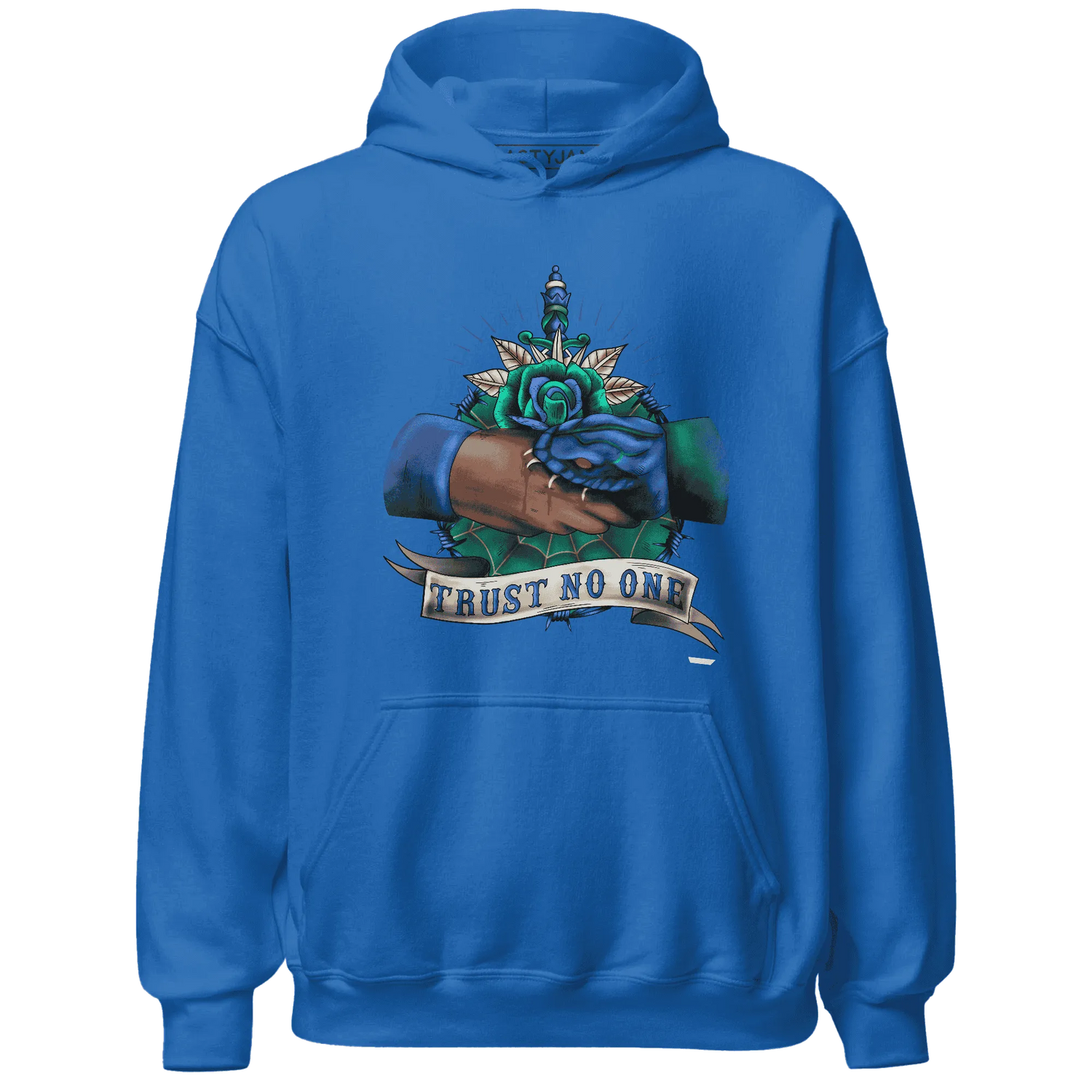Dunk-Hyper-Royal-Malachite-NastyJamz-Hoodie-Match-Trust-No-One-Old-School