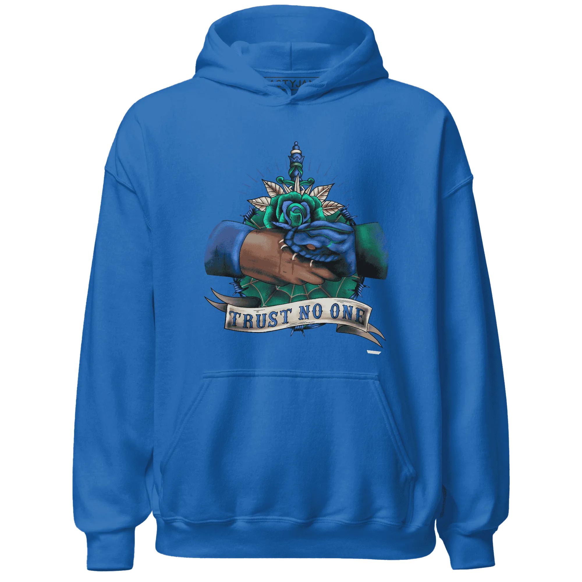 Dunk-Hyper-Royal-Malachite-NastyJamz-Hoodie-Match-Trust-No-One-Old-School