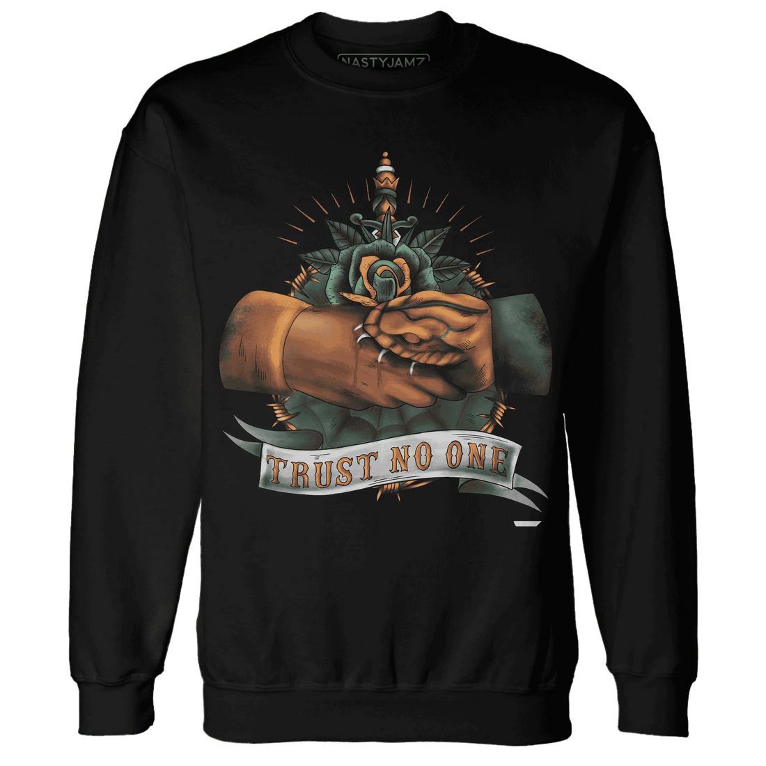 Dunk-Low-Ceramic-NastyJamz-Sweatshirt-Match-Trust-No-One-Old-School