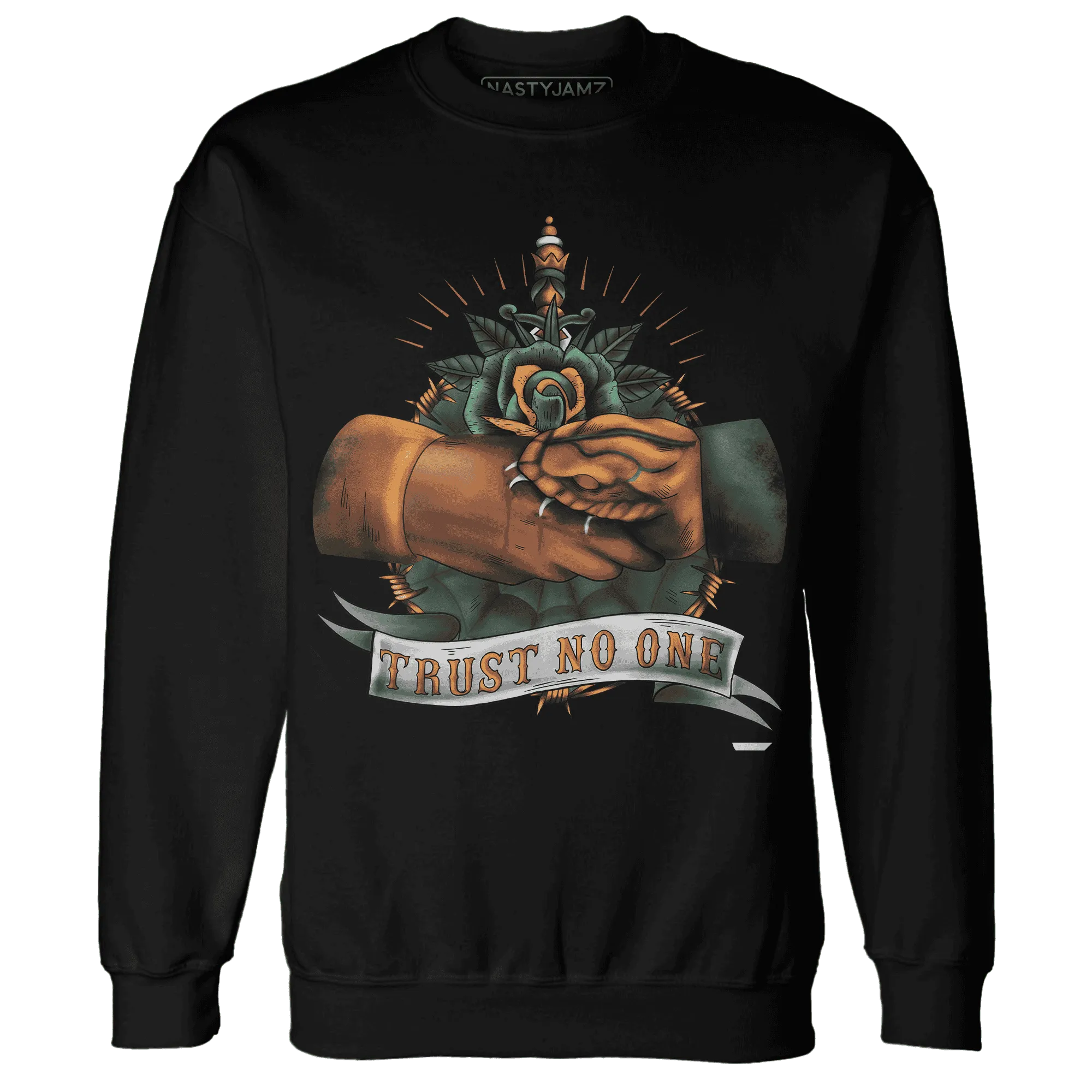 Dunk-Low-Ceramic-NastyJamz-Sweatshirt-Match-Trust-No-One-Old-School