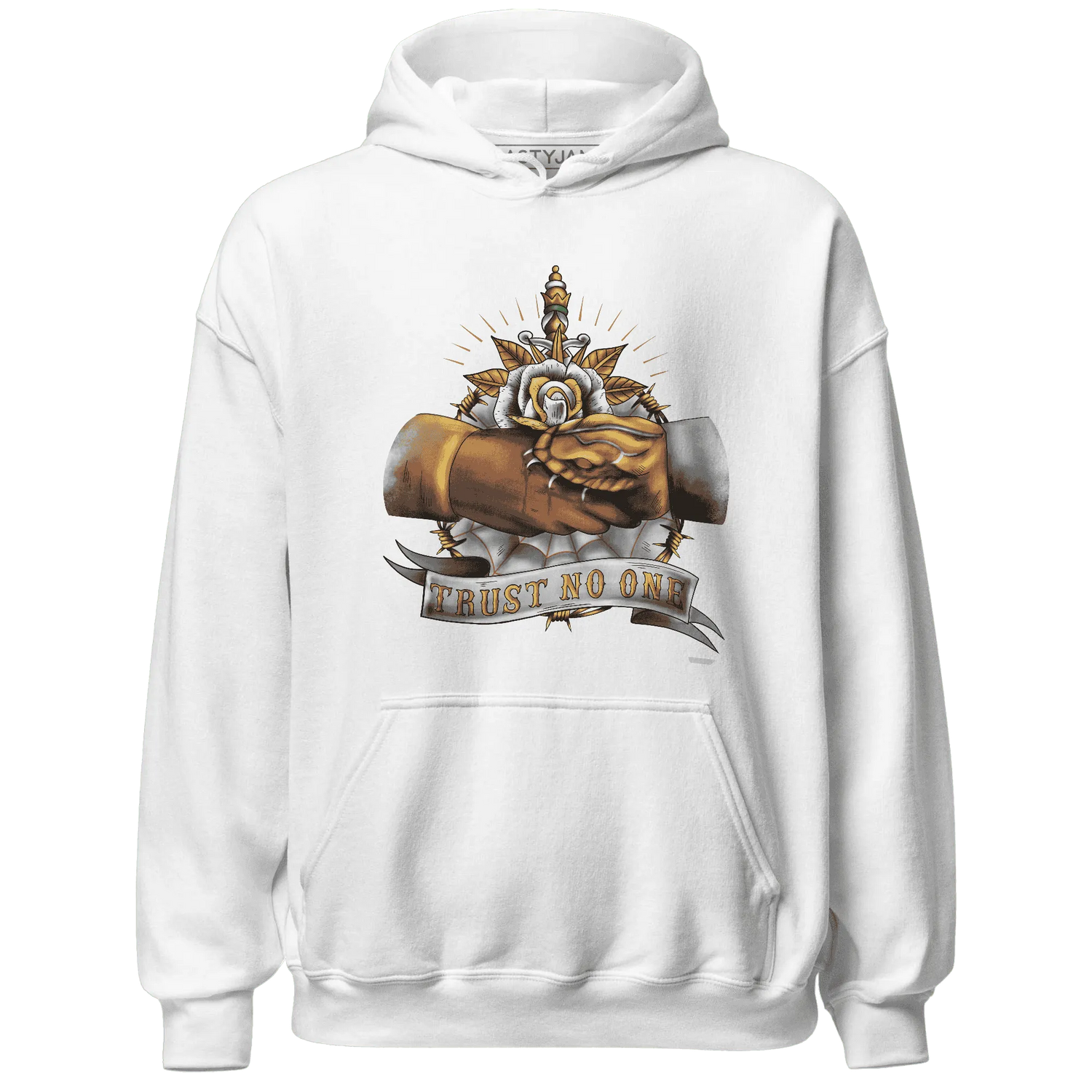 Dunk-Low-Retro-Wheat-Orange-NastyJamz-Hoodie-Match-Trust-No-One-Old-School