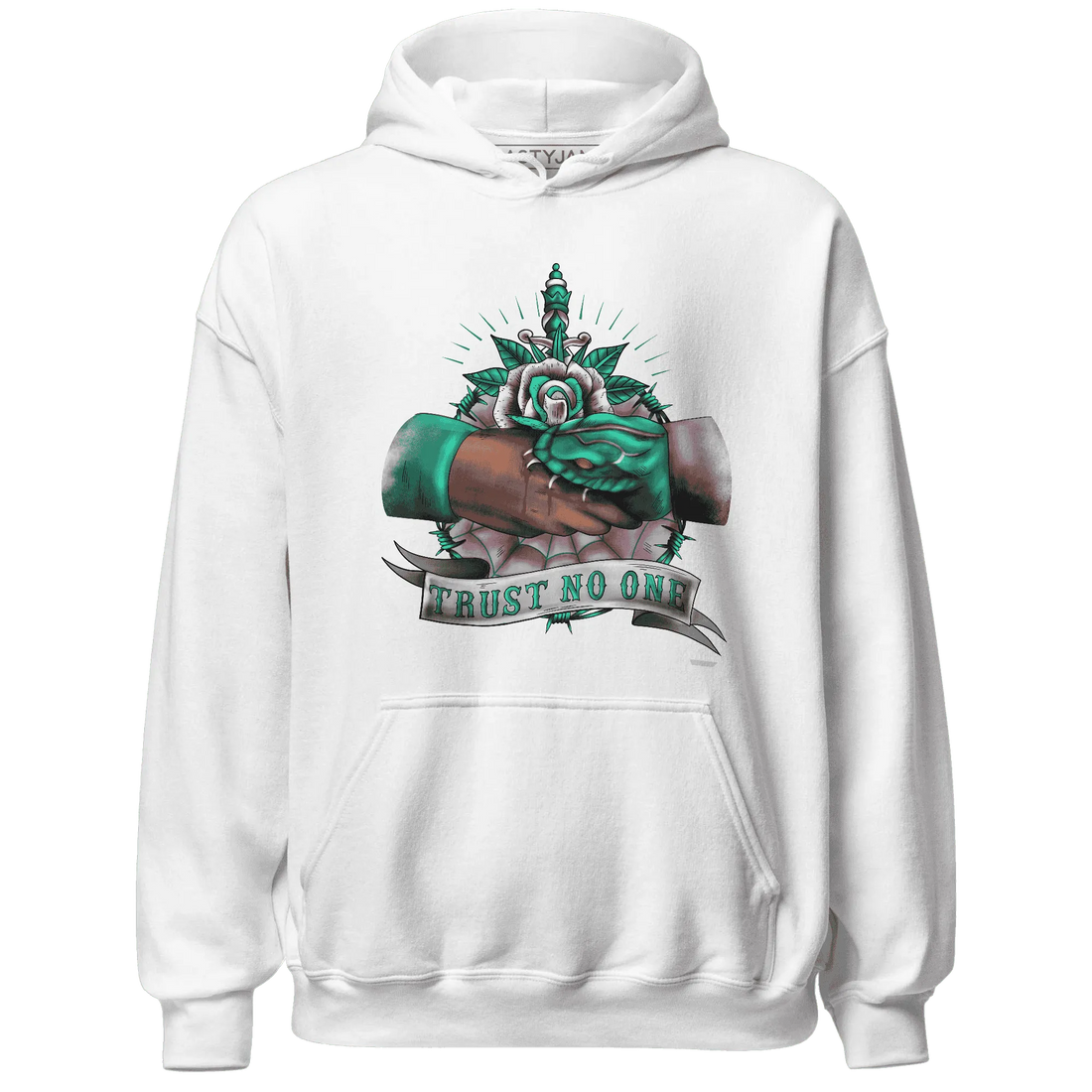 NastyJamz-Dunk-Pink-Malachite-Medium-Soft-Low-Sail-Hoodie-Match-Trust-No-One-Old-School