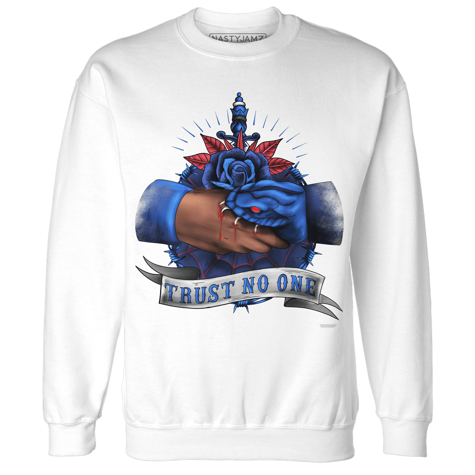 KB 4 Protro Philly Sweatshirt Match Trust No One Old School - NastyJamz