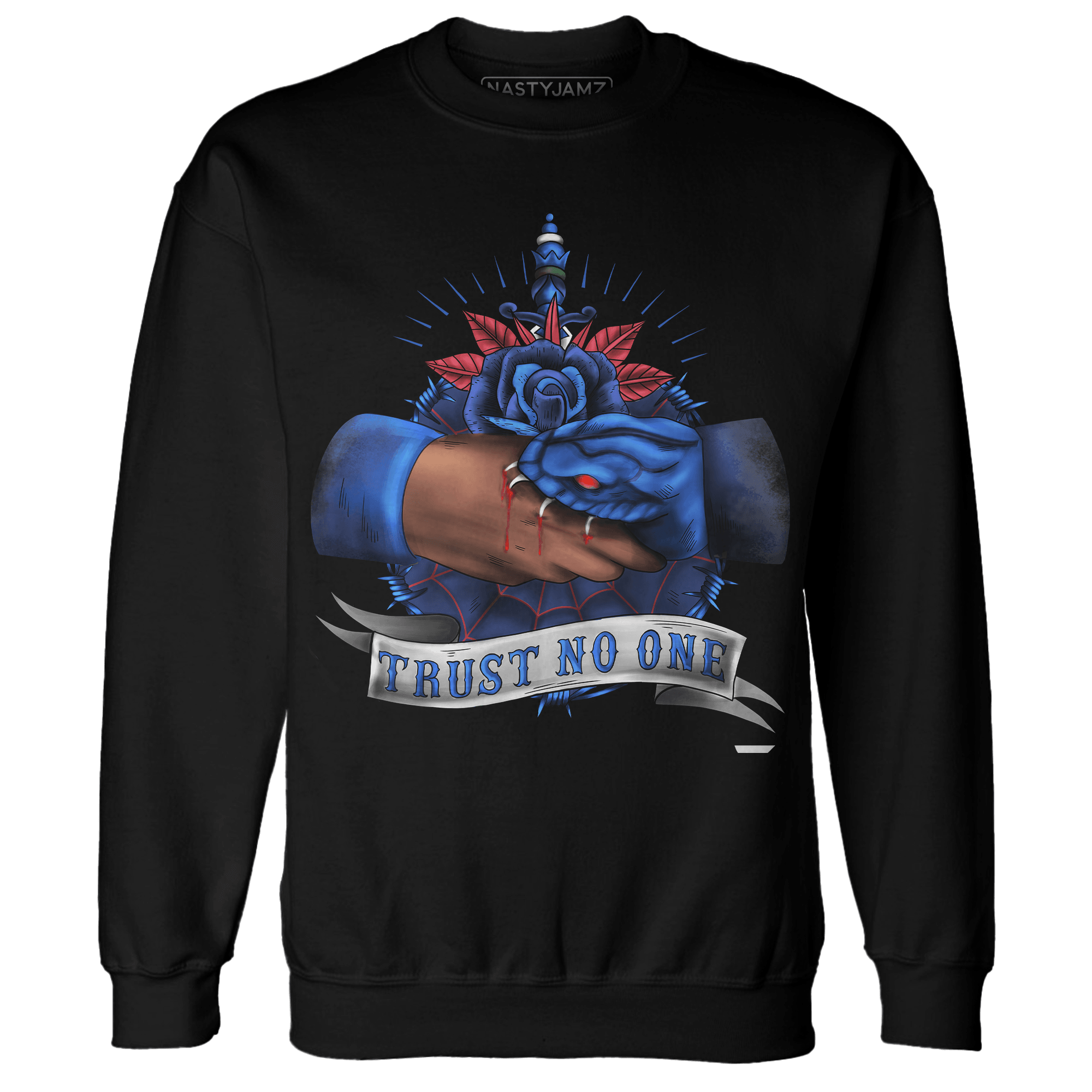 KB 4 Protro Philly Sweatshirt Match Trust No One Old School - NastyJamz