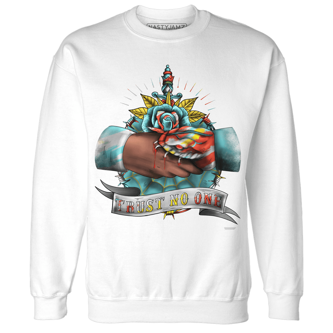 KB 8 Protro Venice Beach Sweatshirt Match Trust No One Old School - NastyJamz