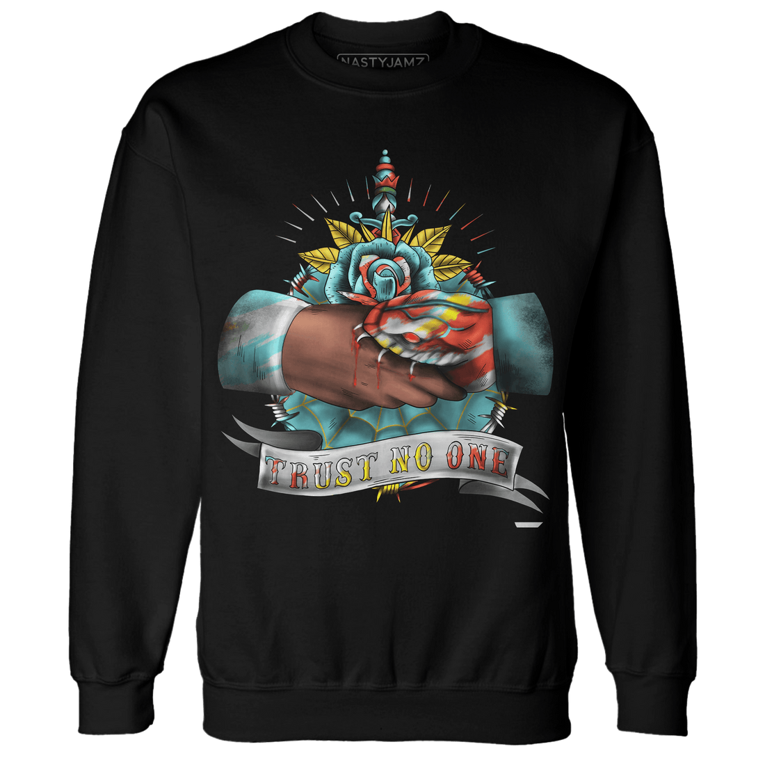 KB 8 Protro Venice Beach Sweatshirt Match Trust No One Old School - NastyJamz