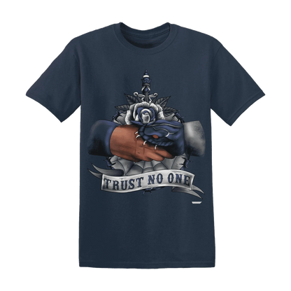 VaporMax-Plus-Midnight-Navy-White-Metallic-Silver-NastyJamz-T-Shirt-Match-Trust-No-One-Old-School