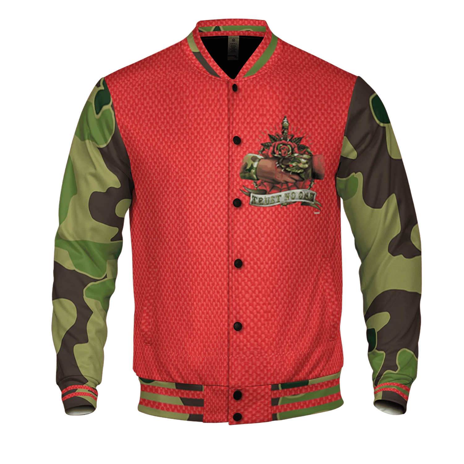 AM-90-Dark-Sage-Solar-Red-NastyJamz-Varsity-Match-Trust-No-One-Old-School