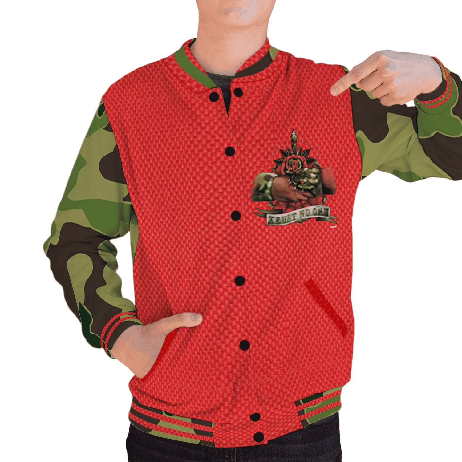AM-90-Dark-Sage-Solar-Red-NastyJamz-Varsity-Match-Trust-No-One-Old-School