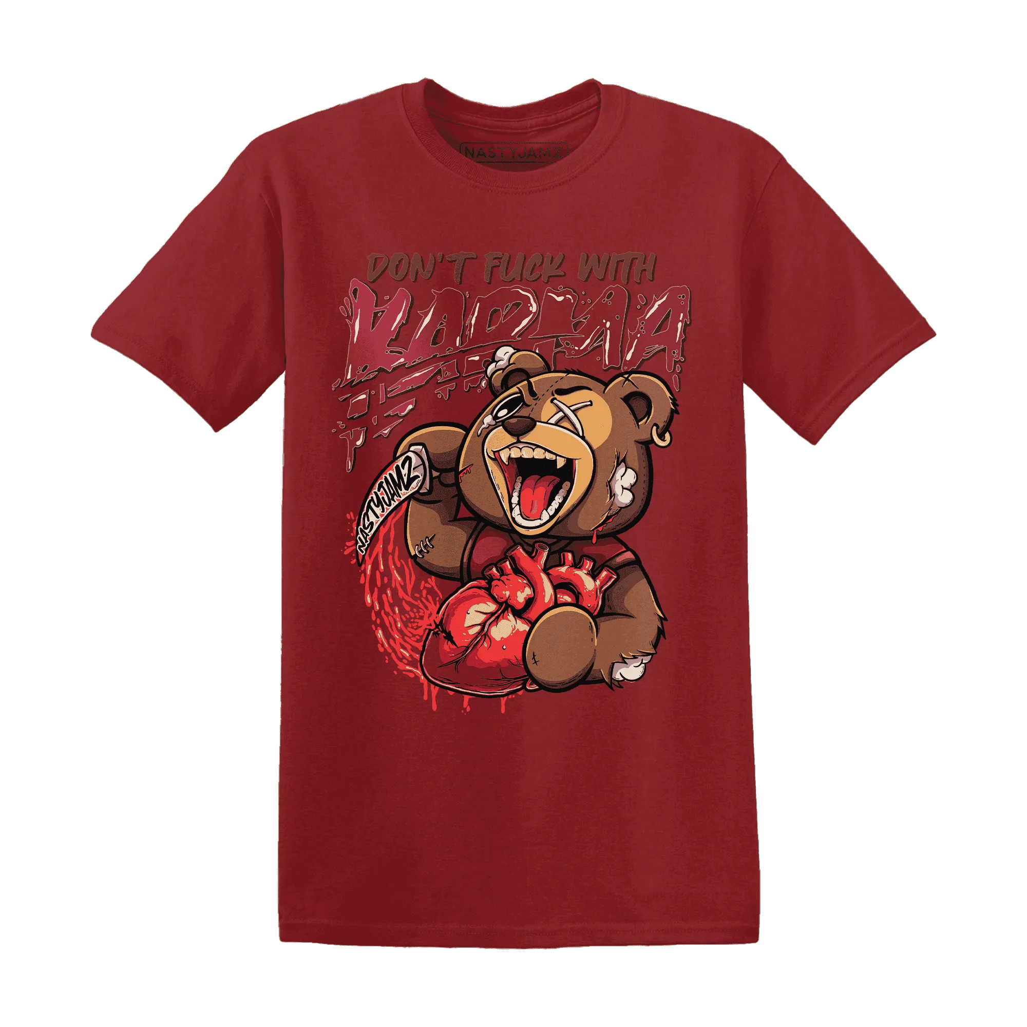 High-87-Metallic-Burgundy-1s-T-Shirt-Match-Turn-The-Tables-BER