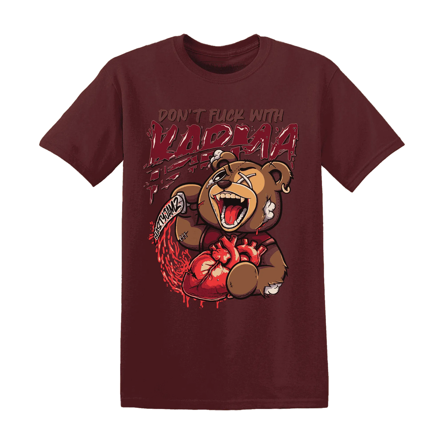 High-White-Team-Red-1s-T-Shirt-Match-Turn-The-Tables-BER