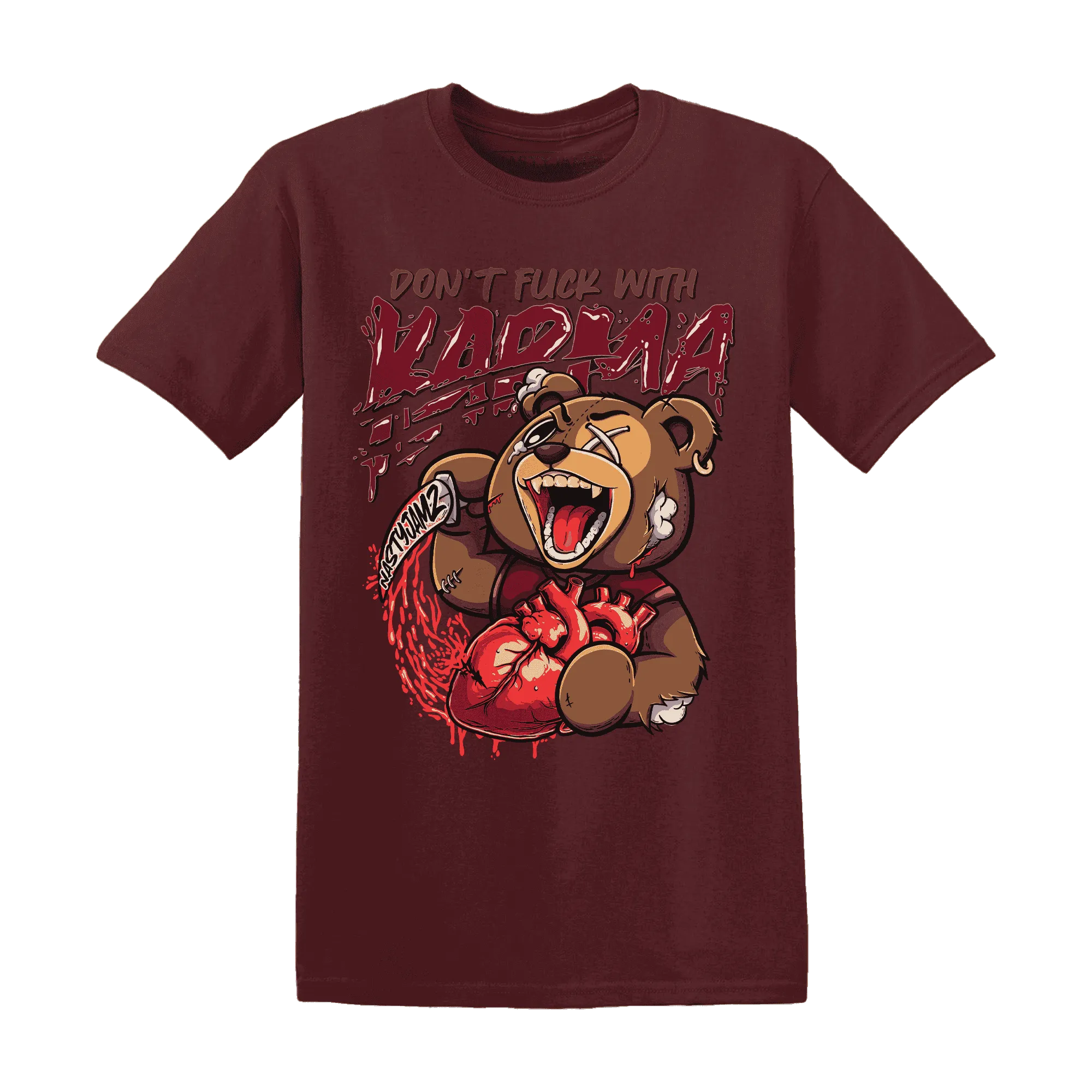High-White-Team-Red-1s-T-Shirt-Match-Turn-The-Tables-BER