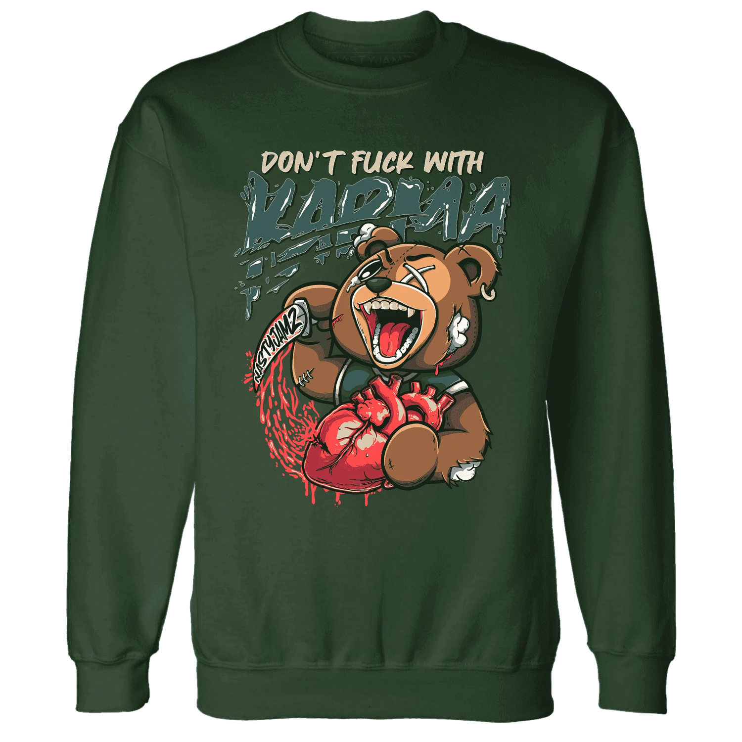 Oxidized-Green-4s-Sweatshirt-Match-Turn-The-Tables-BER