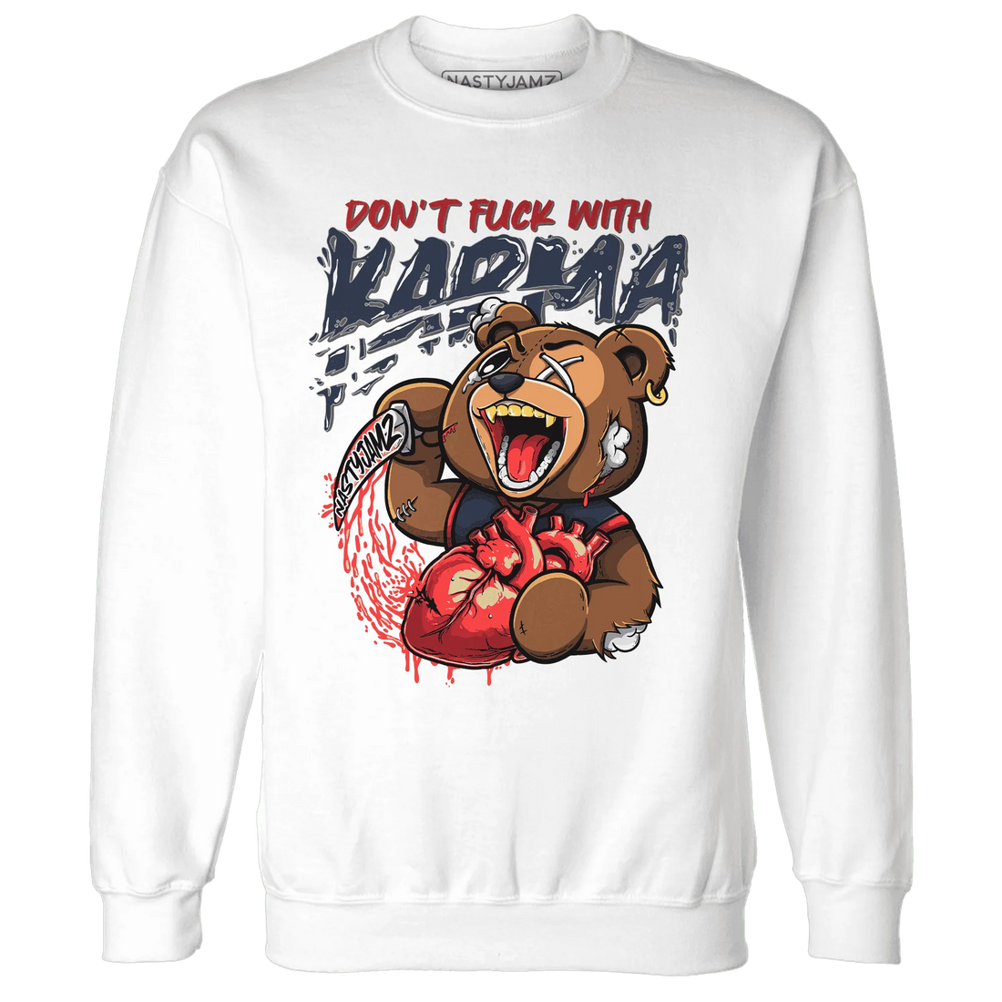 White-Navy-6s-Sweatshirt-Match-Turn-The-Tables-BER