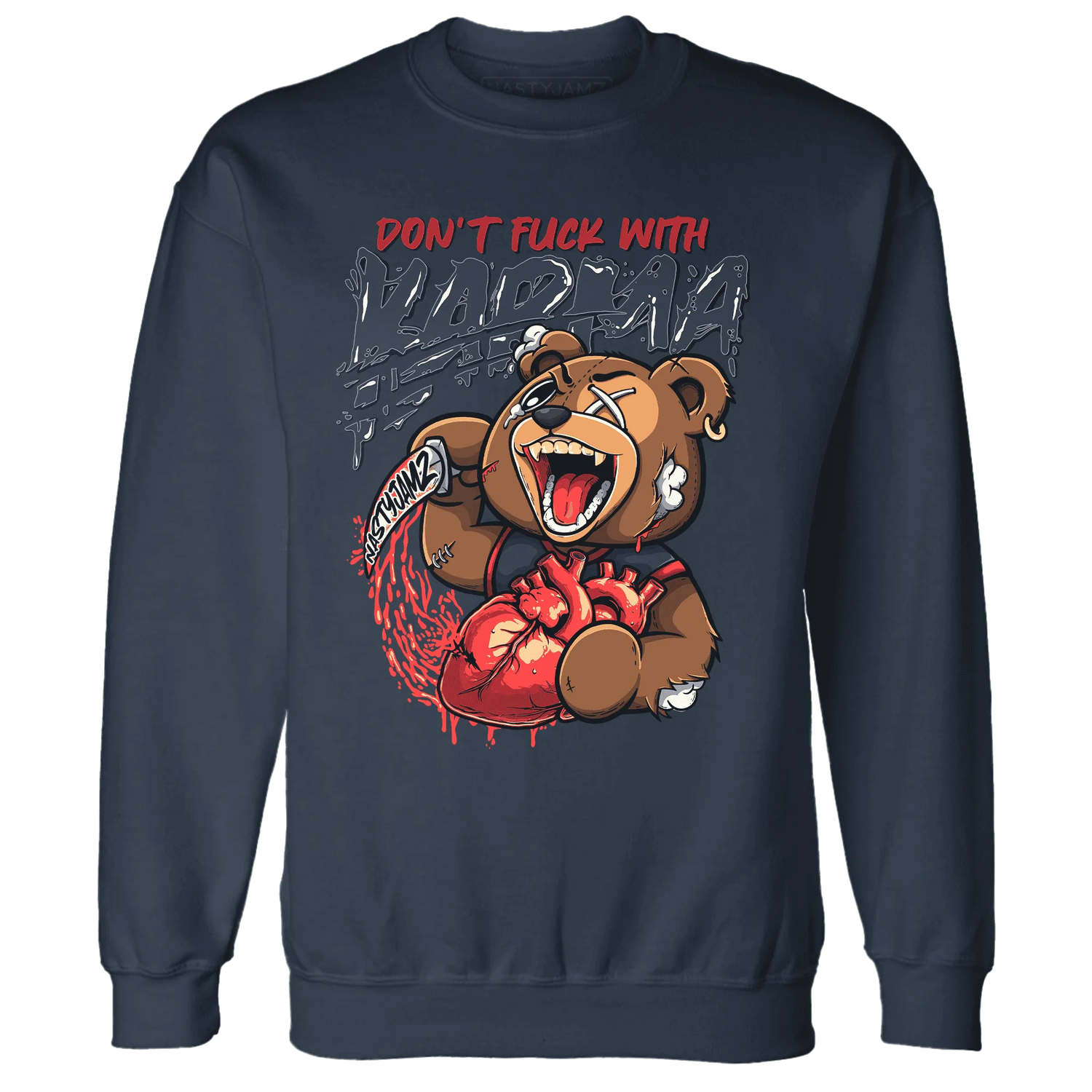 White-Navy-6s-Sweatshirt-Match-Turn-The-Tables-BER